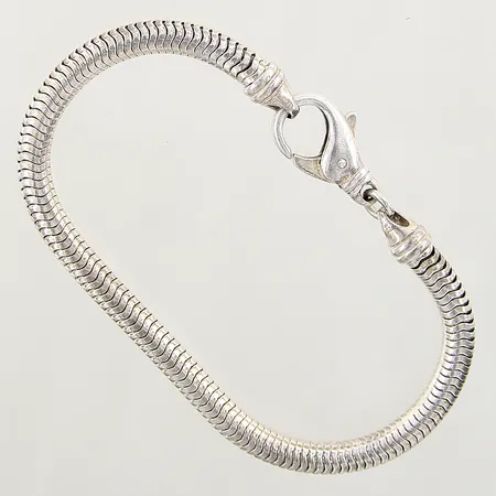 Armband, längd 20cm, bredd 5mm, silver 925/1000 Vikt: 19 g