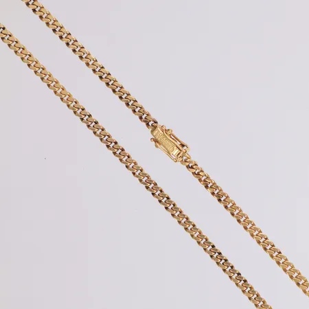 Kedja Pansar längd 51cm, bredd 3,3mm, 18K Vikt: 22,1 g