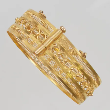 Armband Ø55mm bredd 16mm 18K 16,9g.