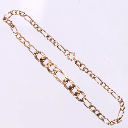 Armband,längd ca 19 cm,bredd 2.8-5.6 mm,18k. Vikt: 1,6 g