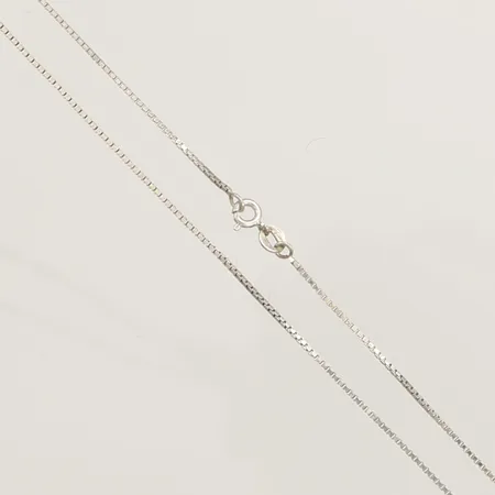 Kedja Venezia, längd 35,5cm, bredd 1mm, silver 925/1000  Vikt: 2,3 g