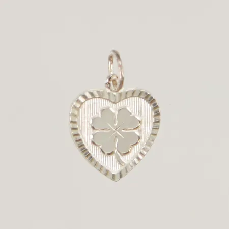 Hänge "fyrklöver" 15mm 925/1000 Silver 1,1g.