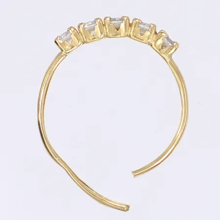 Diverse defekt guld 18K Vikt: 1 g