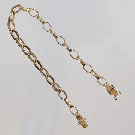 Armband 20,5cm bredd 2-5mm PER B (Per Blomgren) Göteborg 18K Vikt: 15 g