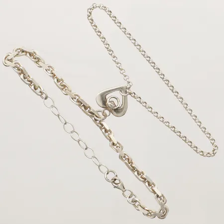 Handsmycke längd på armband 16-21cm, 925/1000 silver Vikt: 13,6 g