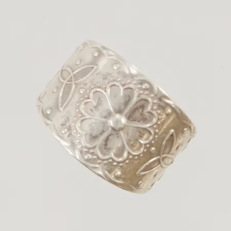 Ring "Upplandsringen" Ø17½ bredd 17mm 830/1000 Silver 4,4g.
