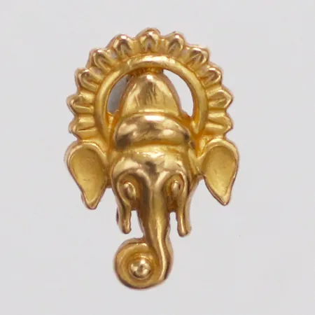 Hänge Ganesha längd 12mm bredd 8,2mm 22K Vikt: 1,4 g