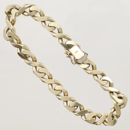 Armband Pansar längd 20,5cm, bredd 7,4mm, 14K Vikt: 38,9 g
