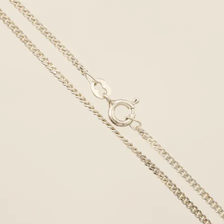 Kedja Pansar längd 38,5cm, bredd 1,7mm, 925/1000 silver Vikt: 3,1 g