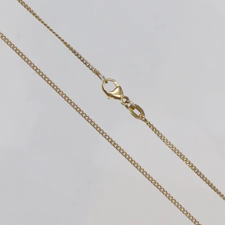 Kedja Pansar 48,5cm bredd 1mm FBM 18K Vikt: 3,7 g