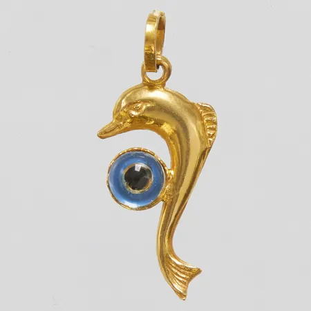 Hänge längd 25mm, bredd 11mm, 18K Vikt: 0,6 g