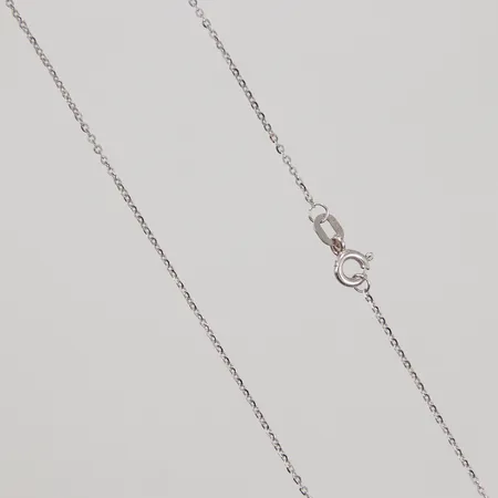 Kedja Ankar GHA 42cm, bredd 1mm, ojämn ögla 18K