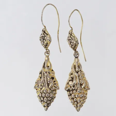 Örhängen ca 76mm bredd 19mm 925/1000 silver Vikt: 8,7 g