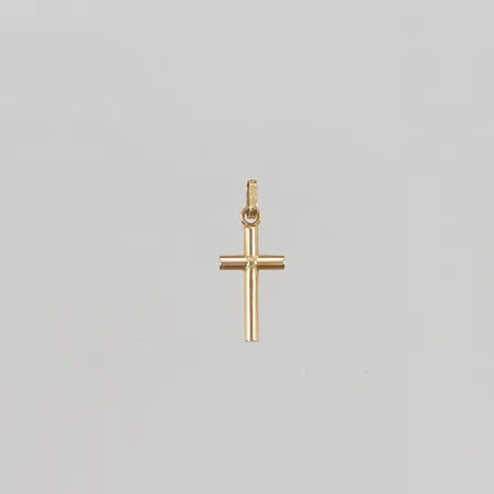 Hänge "kors" 14mm 18K 0,3g.