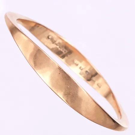 Armband stelt,design Olof Barve för Debe-Form Malmö 1966,ca 7x6 cm,18k. Vikt: 33,3 g