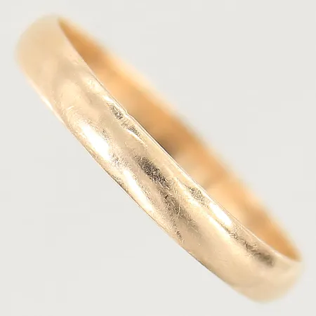 Ring slät stl:21¼ bredd 3,5mm 18K Vikt: 3,2 g