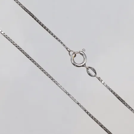 Kedja vitguld Venezia 39,5cm bredd 1mm 18K Vikt: 2,9 g