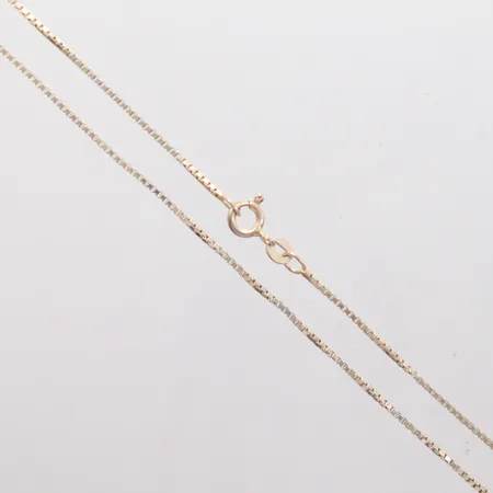 Kedja Venezia längd 41cm, bredd 1mm, 835/1000 Silver.  Vikt: 3,1 g