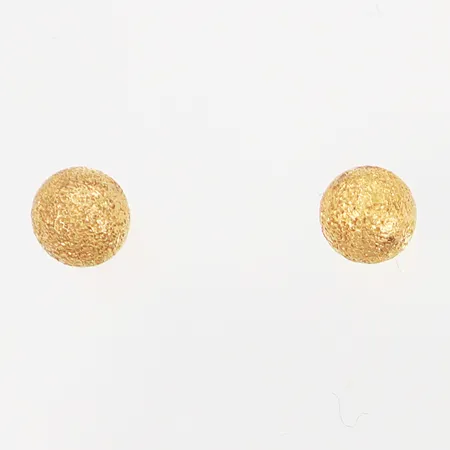 Ett par örhängen utan stoppar Ø6mm, 21K Vikt: 0,9 g