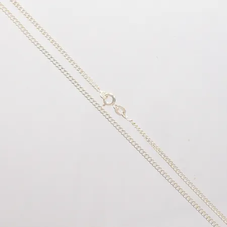 Kedja pansar längd 42cm, bredd 2mm, 925/1000 Silver.  Vikt: 4,8 g