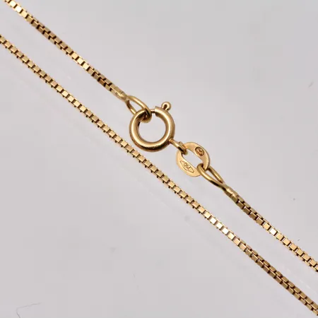 Kedja Venezia 39cm, bredd 1mm, Balestra, 18K guld, 3,26g.