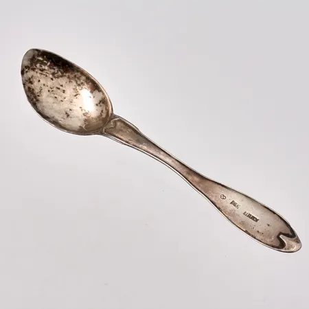 Sked i silver, 13cm, personlig gravyr, 830/1000, 11,52g.