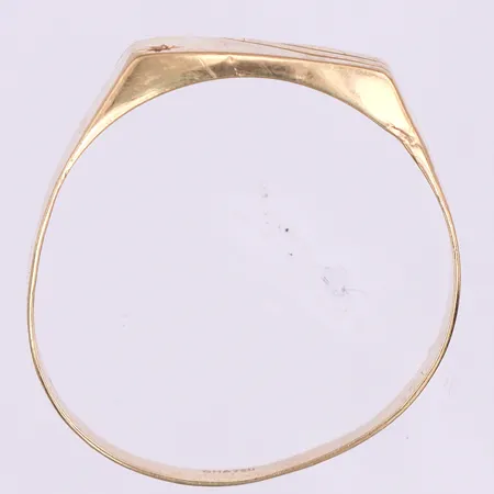 Trasigt guld med liten sten,18k. Vikt: 2,5 g