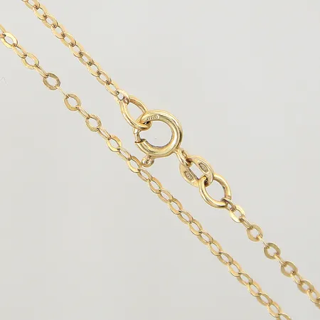 Kedja Ankar längd 57cm bredd 2mm 18K  Vikt: 3,9 g