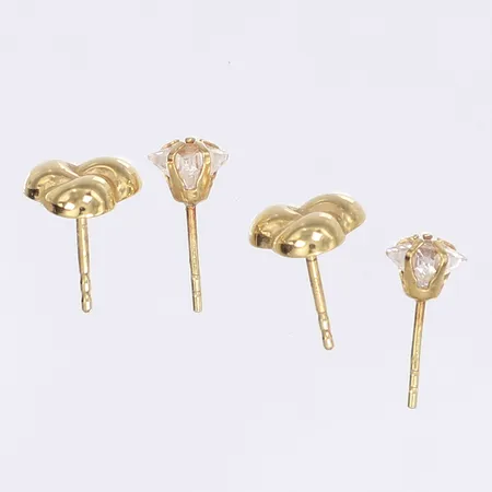 Diverse guld defekt 18K Bruttovikt: 1,6g Vikt: 1,6 g