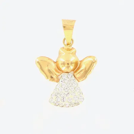 Hänge ängel med stenar, ca 18mm, 18K Vikt: 0,2 g