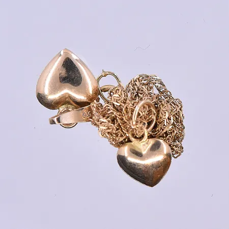 Diverse guld, 18K. Vikt: 1,8 g