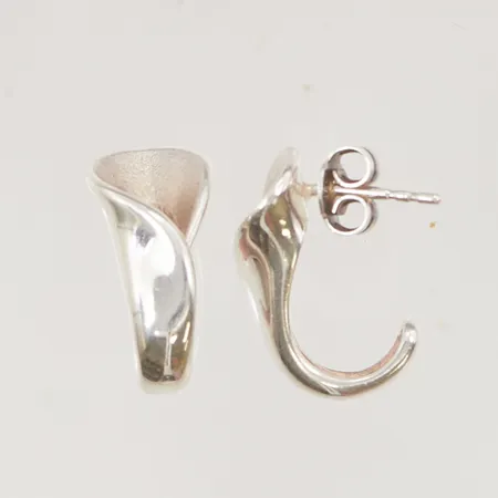 Örhängen 18mm 925/1000 Silver 3,4g.