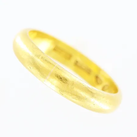 Ring slät stl:16½ bredd 3mm 23K.  Vikt: 4,2 g