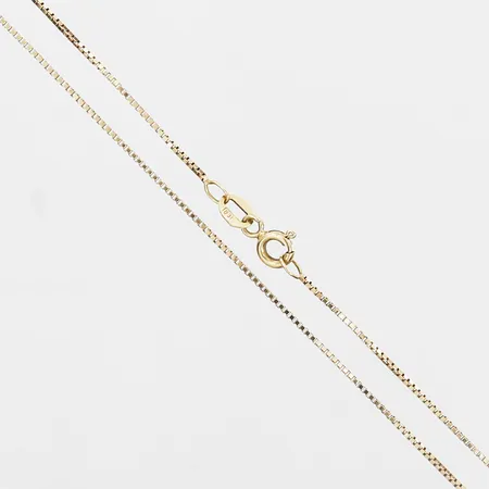 Kedja Venezia, längd: 40cm, bredd: 1mm, Italien, 18K Vikt: 2,4 g