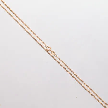 Kedja Pansar längd 50,5 cm, bredd 2mm, 18K. Vikt: 5,1 g