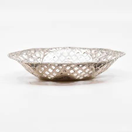Gallerskål höjd 3cm 12x10cm år 1965, silver 830/1000 Vikt: 72 g