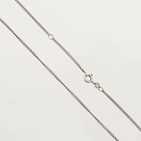 Kedja Pansar reglerbar längd 42-45cm, bredd 1,7mm, 925/1000 silver Vikt: 3,8 g