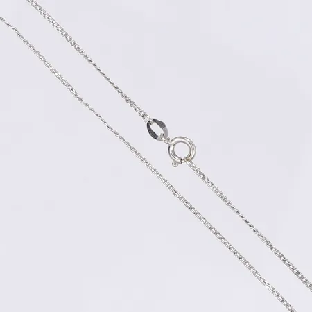 Halskedja defekt vitguld 18K Vikt: 2,2 g