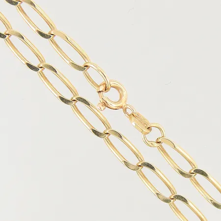 Collier längd 47cm bredd 3,5mm 18K Vikt: 11,6 g