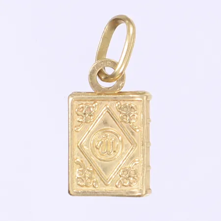 Hänge 22x10mm 18K Vikt: 2,1 g