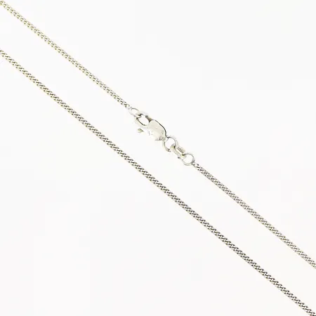 Kedja Pansar Guldfynd längd 42,5cm bredd 1,5mm, silver 925/1000 Vikt: 3 g