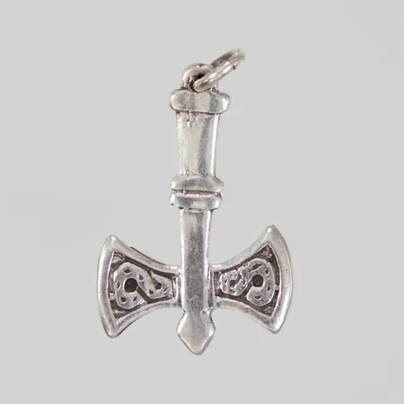 Hänge dubbelyxa 24mm, bredd 16mm, Silver 925/1000 Vikt: 1,8 g