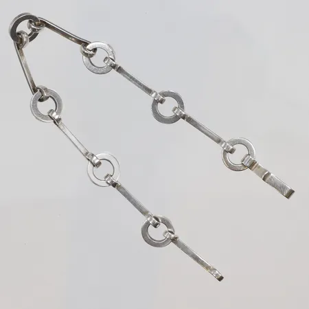 Armband Efva Attling 19,5cm bredd 2-10mm silver 925/1000 Vikt: 11,5 g