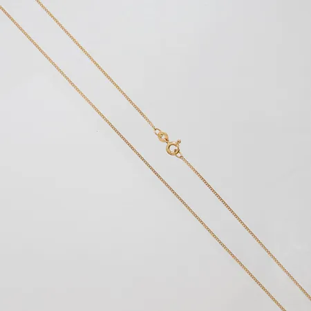 Kedja Venezia längd ca 42cm, bredd 1mm, Italienska stämplar, 18K Vikt: 2,4 g