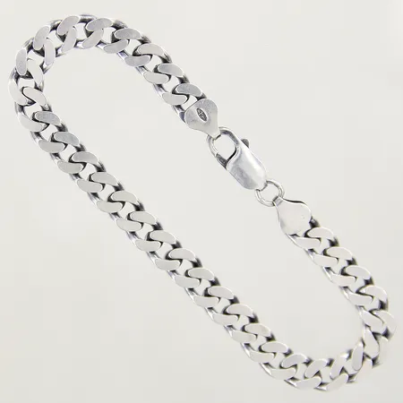 Armband Pansar GHA längd 21cm, bredd 6mm, silver 925/1000 Vikt: 19,1 g