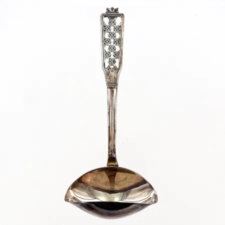 Såsslev ca16cm,  modell:Prinsess, CESON silver 830/1000 Vikt: 58,9 g