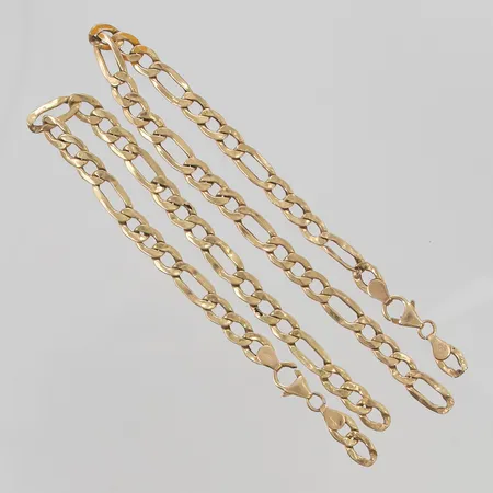 2 Armband defekt 18K 9,9g.