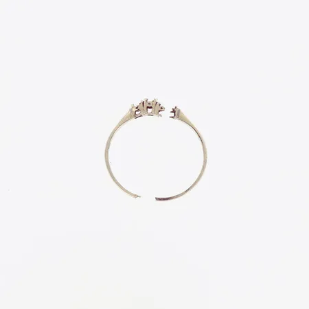 Ring vitguld defekt, 18K Vikt: 1,6 g