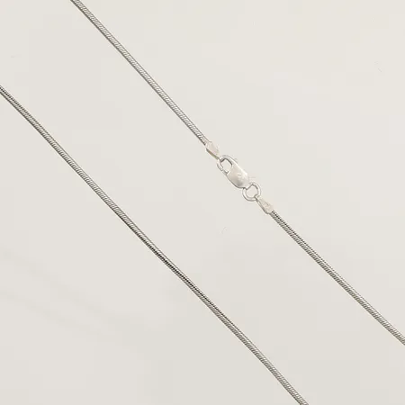 Kedja Ormlänk, längd 40cm, bredd 1,5mm, silver 925/1000  Vikt: 6,5 g