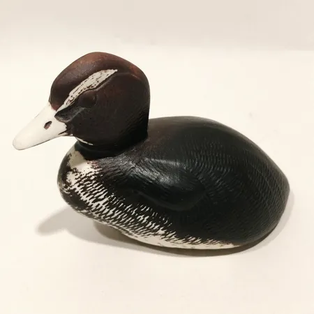 Figurin Ejder Paul Hoff Gustavsberg, höjd ca 7cm, längd 13cm, stengods